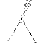 CAS#: 85989-43-1， 3-({[2-({[5-(Dimethylamino)-1-naphthyl]sulfonyl}amino)ethoxy](hydroxy)phosphoryl}oxy)-2-(palmitoyloxy)propyl palmitate