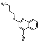 CAS#: 859929-66-1， 2-Butoxy-4-quinolinecarbonitrile