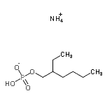 CAS 登录号：86014-62-2， 铵2-乙基己基磷酸氢酯