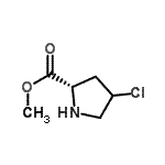 CAS#: 86029-02-9， Methyl 4-chloro-L-prolinate