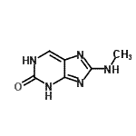 CAS#: 860408-98-6， 8-(Methylamino)-1,3-dihydro-2H-purin-2-one