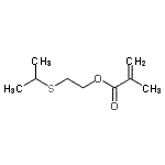 CAS#: 86047-53-2， 2-(Isopropylsulfanyl)ethyl methacrylate