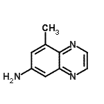 CAS#: 860502-14-3， 8-Methyl-6-quinoxalinamine