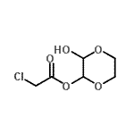 CAS#: 860541-50-0， 3-Hydroxy-1,4-dioxan-2-yl chloroacetate