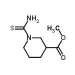 CAS#: 860620-66-2， Methyl 1-carbamothioyl-3-piperidinecarboxylate