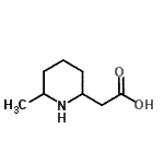 CAS#: 860764-88-1， (6-Methyl-2-piperidinyl)acetic acid