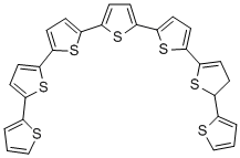 structure of CAS# 86100-63-2, alpha-Septithiophene;ALPHA-SEPTITHIOPHENE