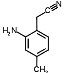 CAS#: 861068-42-0， (2-Amino-4-methylphenyl)acetonitrile