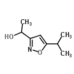 CAS#: 861136-08-5， 1-(5-Isopropyl-1,2-oxazol-3-yl)ethanol