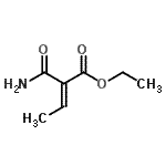CAS#: 861315-54-0， Ethyl (2E)-2-carbamoyl-2-butenoate