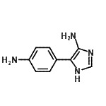 CAS#: 861362-46-1， 4-(4-Aminophenyl)-1H-imidazol-5-amine