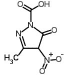 CAS#: 861383-08-6， 3-Methyl-4-nitro-5-oxo-4,5-dihydro-1H-pyrazole-1-carboxylic acid