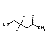 CAS#: 86154-55-4， 4,4-Difluoro-2-hexanone