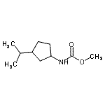 CAS#: 861574-16-5， Methyl (3-isopropylcyclopentyl)carbamate