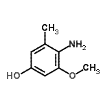 CAS#: 861576-58-1， 4-Amino-3-methoxy-5-methylphenol