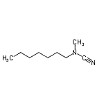 CAS#: 861580-43-0， Heptyl(methyl)cyanamide