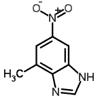 CAS#: 861600-96-6， 4-Methyl-6-nitro-1H-benzimidazole