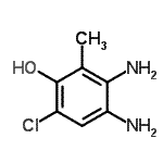 CAS#: 861619-78-5， 3,4-Diamino-6-chloro-2-methylphenol