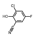 CAS#: 862088-18-4， 3-Chloro-5-fluoro-2-hydroxybenzonitrile