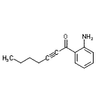 CAS 登录号：862250-85-9， 1-(2-氨基苯基)-2-庚炔-1-酮
