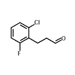 CAS#: 862574-71-8， 3-(2-Chloro-6-fluorophenyl)propanal