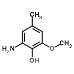 CAS#: 862730-25-4， 2-Amino-6-methoxy-4-methylphenol