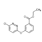 CAS#: 862821-18-9， Ethyl 3-[(6-chloro-3-pyridazinyl)oxy]benzoate