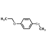 CAS#: 86297-06-5， 1-Ethoxy-4-(methylselanyl)benzene