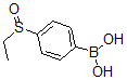 structure of CAS# 863248-21-9, B-[4-(Ethylsulfinyl)Phenyl]-Boronic Acid;4-ETHYLSULFINYLPHENYLBORONIC ACID