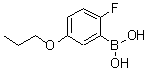 structure of CAS# 863248-36-6, (2-Fluoro-5-propoxyphenyl)boronic acid;2-Fluoro-5-propoxyphenylboronic acid;594288_ALDRICH