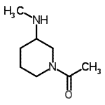 CAS#: 863248-56-0， 1-[3-(Methylamino)-1-piperidinyl]ethanone
