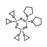 CAS#: 86384-17-0， 2,2,4,4-Tetrakis(1-aziridinyl)-6,6-di(1-pyrrolidinyl)-1,3,5,2lambda<sup>5</sup>,4lambda<sup>5</sup>,6lambda<sup>5</sup>-triazatriphosphinine