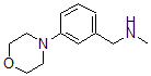 CAS 登录号：864068-83-7， N-甲基-3-(4-吗啉基)-苯甲胺