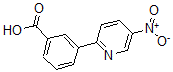 structure of CAS# 864075-95-6, 3-(5-Nitro-2-Pyridinyl)-Benzoic Acid;3-(4-Carbamoylpyridin-2-Yl)Benzoic Acid;3-(6-Hydroxypyridin-2-Yl)Benzoic Acid;3-(5-Hydroxypyridin-2-Yl)Benzoic Acid