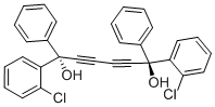 CAS#: 86436-20-6， (-)-1,6-Bis(2-Chlorophenyl)-1,6-Diphenyl-2,4-Hexadiyne-1,6-Diol