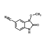 CAS#: 86465-37-4， 3-Methoxy-2-oxo-2,3-dihydro-1H-benzimidazole-5-carbonitrile