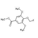 CAS#: 864684-83-3， Methyl 4-(fluoromethoxy)-3,5-dimethoxybenzoate