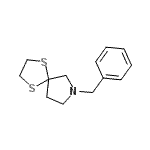 CAS#: 864685-24-5， 7-Benzyl-1,4-dithia-7-azaspiro[4.4]nonane