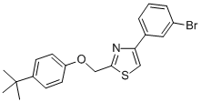 CAS#: 864685-50-7， 4-(3-Bromo-Phenyl)-2-(4-Tert-Butyl-Phenoxymethyl)-Thiazole