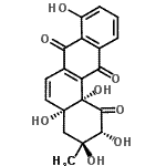 CAS#: 86470-27-1， (2R,3S,4aR,12bS)-2,3,4a,8,12b-Pentahydroxy-3-methyl-3,4,4a,12b-tetrahydro-1,7,12(2H)-tetraphenetrione