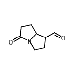 CAS#: 86486-10-4， 5-Oxohexahydro-1H-pyrrolizine-1-carbaldehyde