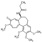 CAS#: 86495-10-5， N-[(7S)-1,2,3,10-Tetramethoxy-9-oxo-5,6,7,9-tetrahydrobenzo[a]heptalen-7-yl]propanamide