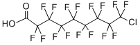 structure of CAS# 865-79-2, 9-Chlorohexadecafluorononanoic Acid;9-CHLOROHEXADECAFLUORONONANOIC ACID;9-CHLOROPERFLUORONONANOIC ACID
