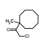 CAS#: 86518-90-3， 2-Chloro-1-(1-methylcyclooctyl)ethanone