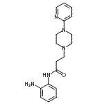 CAS#: 86523-91-3， N-(2-Aminophenyl)-3-[4-(2-pyridinyl)-1-piperazinyl]propanamide