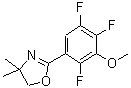 CAS#: 865246-09-9， 4,4-Dimethyl-2-(2,4,5-trifluoro-3-methoxyphenyl)-4,5-dihydro-1,3-oxazole