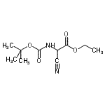CAS#: 865370-16-7， Ethyl N-{[(2-methyl-2-propanyl)oxy]carbonyl}-3-nitriloalaninate
