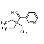 CAS#: 866364-44-5， 3-[1-(Triethylsilyl)vinyl]pyridine