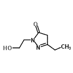 CAS#: 866472-81-3， 5-Ethyl-2-(2-hydroxyethyl)-2,4-dihydro-3H-pyrazol-3-one