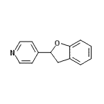 CAS#: 866474-84-2， 4-(2,3-Dihydro-1-benzofuran-2-yl)pyridine